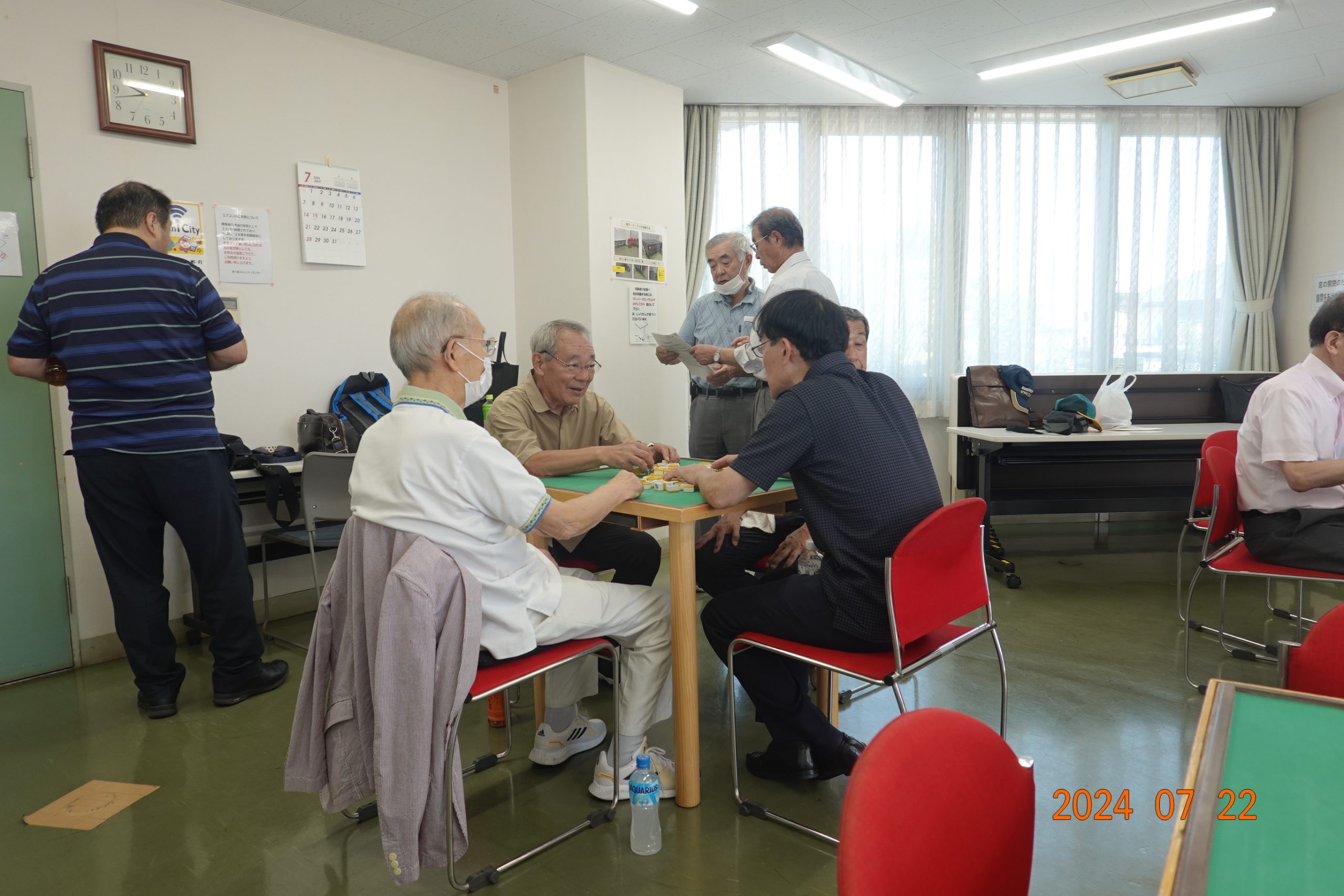 7月22日に五市対抗麻雀大会が開催されました