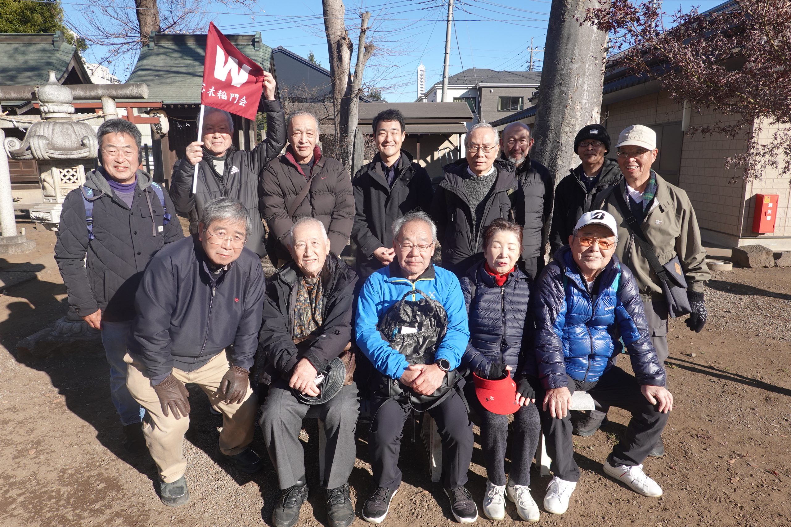 １月４日に（与野）七福神巡りを行いました