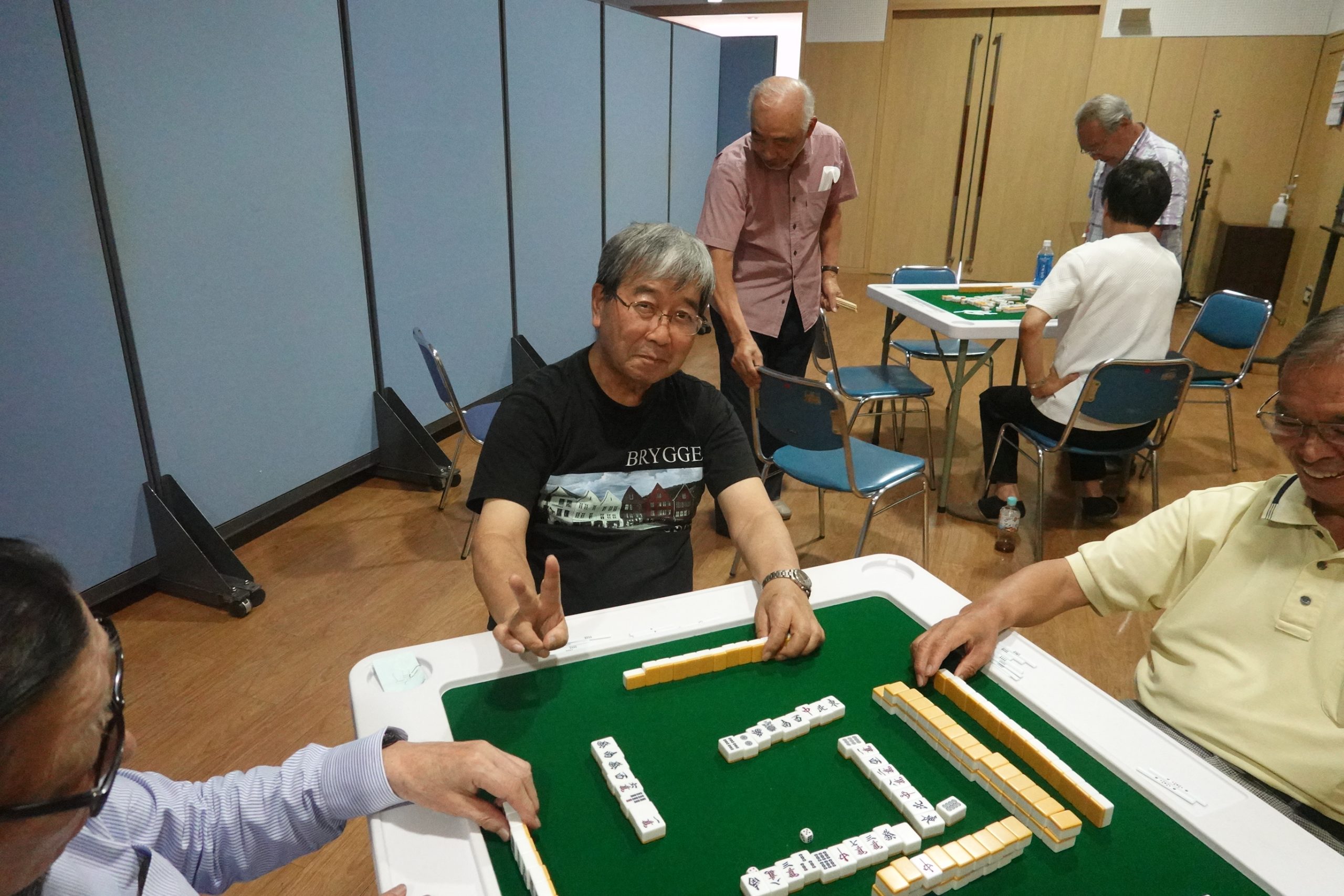 8月２日(土)に、会長杯麻雀大会を開催しました。